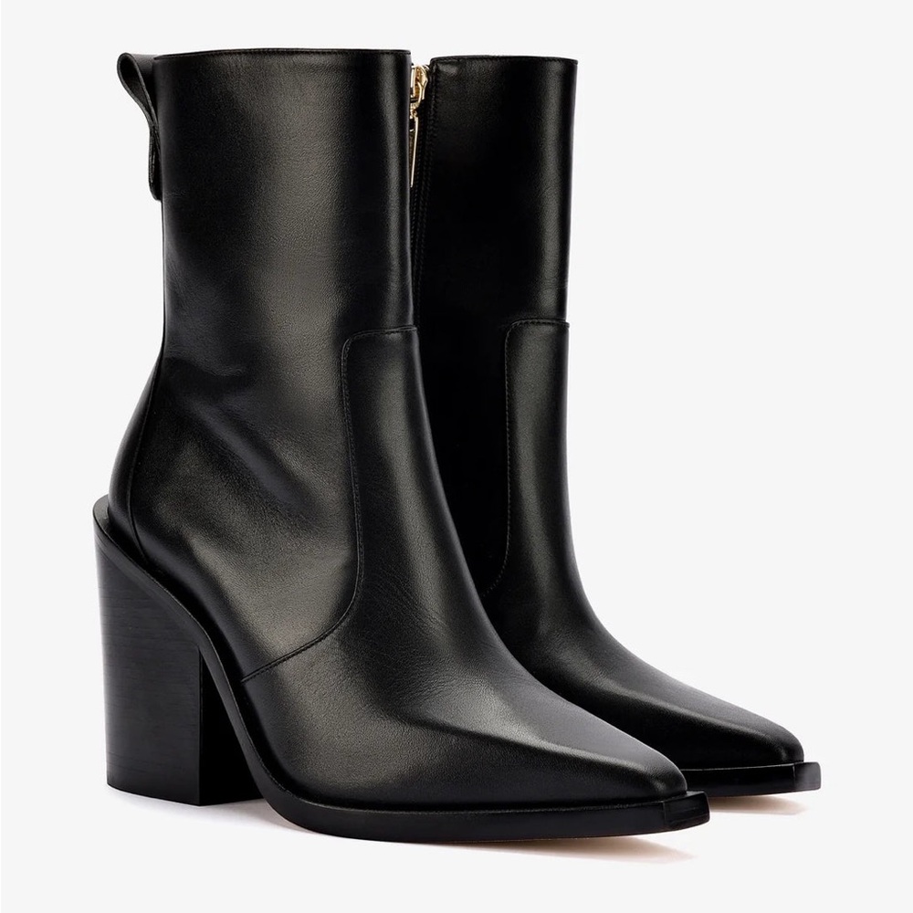 Larroude Black James Boot (Never Worn)